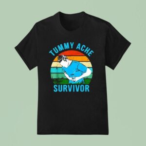 Tummy Ache Survivor Vintage T Shirt