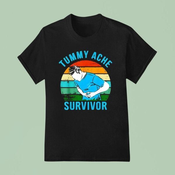 Tummy Ache Survivor Vintage T Shirt
