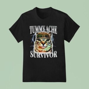 Tummy Ache Survivor Ca T Shirt