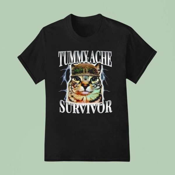 Tummy Ache Survivor Ca T Shirt