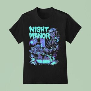 Ufo Night Manor T Shirt