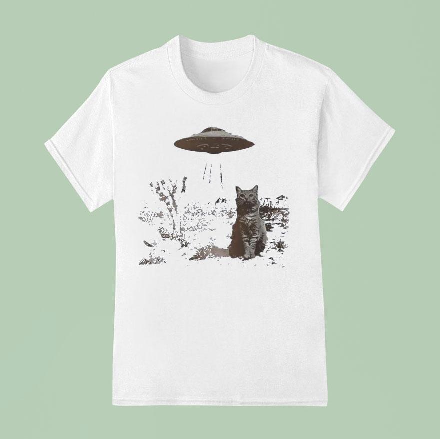 Ufo Cowboy Ca T Shirt