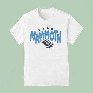 Utah Mammoth Hockey Nhl Logo T Shirt