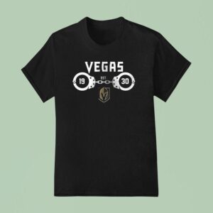 Vegas Golden Knights Law Enforcement Appreciation Day Est Logo T Shirt