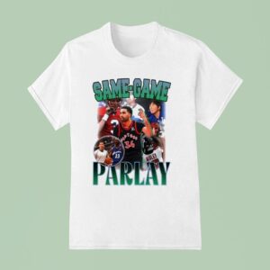 Vince Carter Same Game Parlay Toronto Raptors Basketball T Shirt