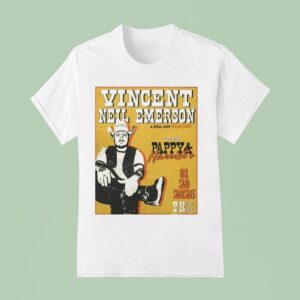 Vincent Neil Emerson Pappy Harriet S In Pioneertown Ca Jan Tour T Shirt