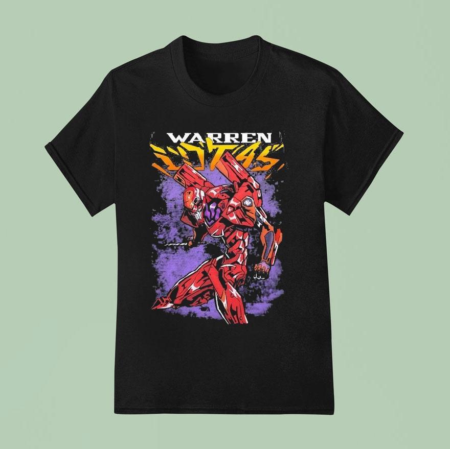 Warren Lotas Orange Robo T Shirt