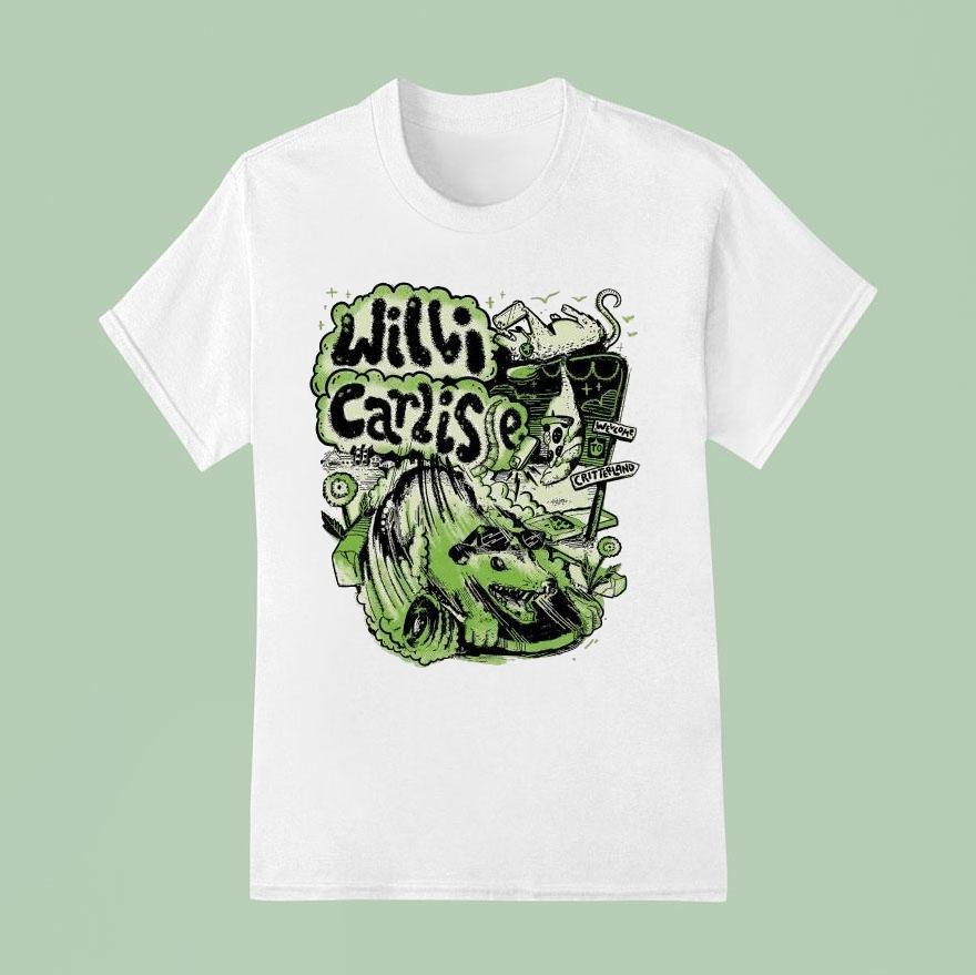 Willi Carlisle Possum Skating T Shirt