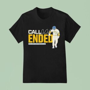 William Contreras Milwaukee Brewers Call Ended Baseball Mlb Signature T Shirt