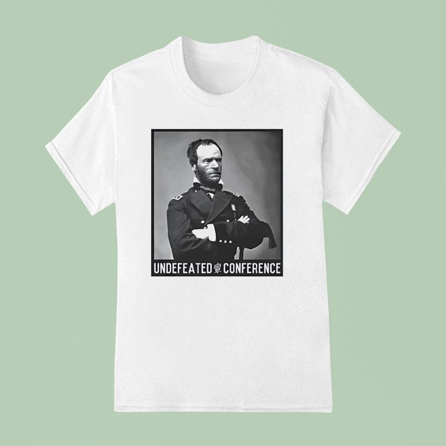 William Tecumseh Sherman Undefeated Out Of Conference T Shirt