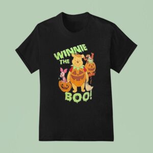 Winnie The Pooh Piglet And Tigger Winnie The Boo Pumpkin Halloween T Shirt