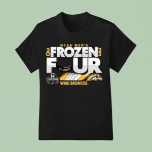 Wmu Broncos Men S Hockey Frozen Four St Louis T Shirt
