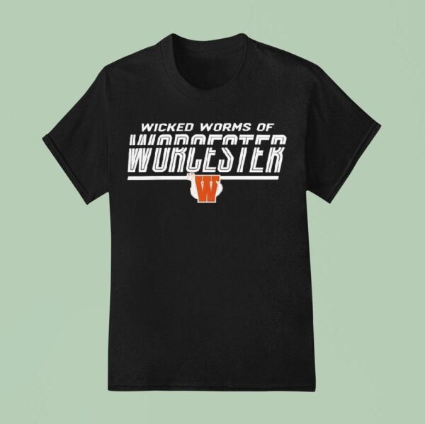 Worcester Red Sox Wicked Worms Of Worcester Burnt Orange T Shirt