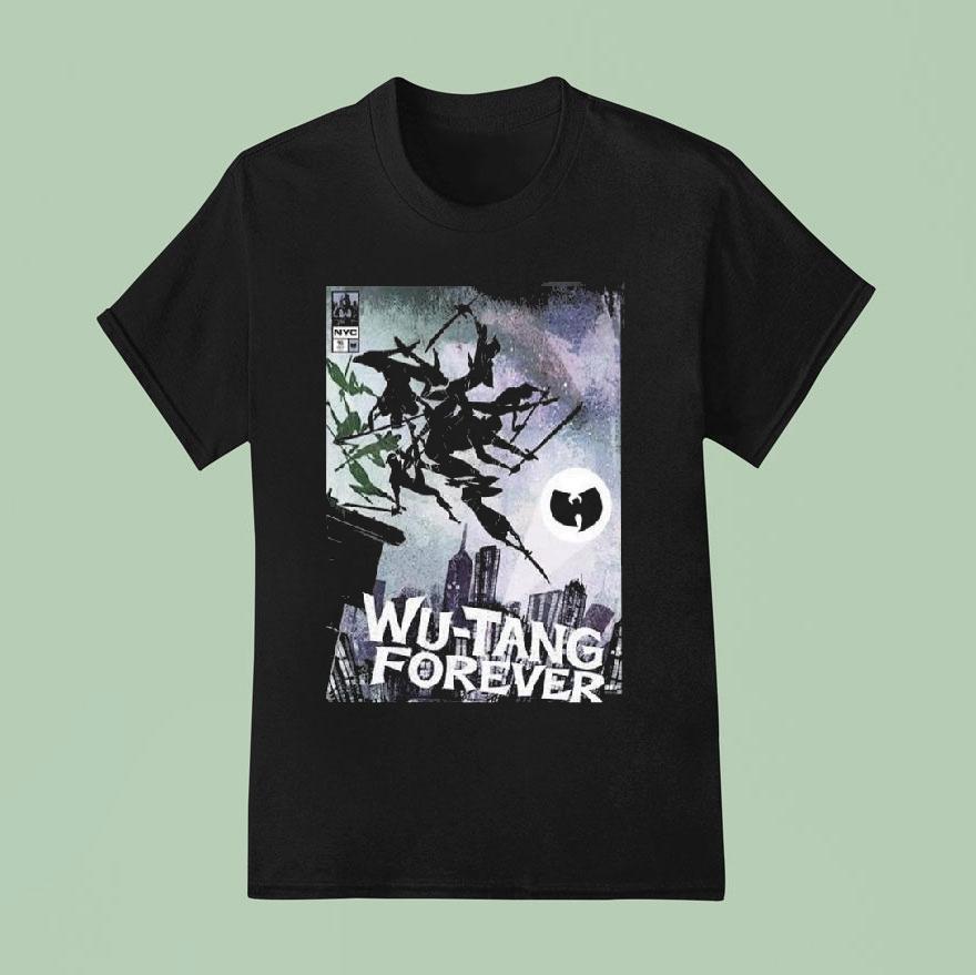 Wu Tang Clan Nyc  Pop Up At Madison Square Garden In New York City On July Th  T Shirt