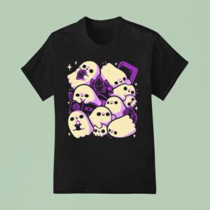 Xmorfina Spooky Cute Ghosts And Witchcraf T Shirt