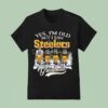 Yes I M Old But I Saw Pittsburgh Slers Greatness Players Signatures Merry Christmas T Shirt