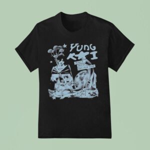 Yung Kai Flower Moon And Star Tour Cosmic T Shirt