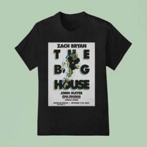 Zach Bryan September Michigan Stadium Ann Arbor Mi T Shirt