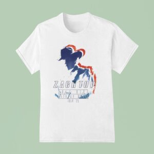Zach Top Cold Beer Country Music Tour T Shirt