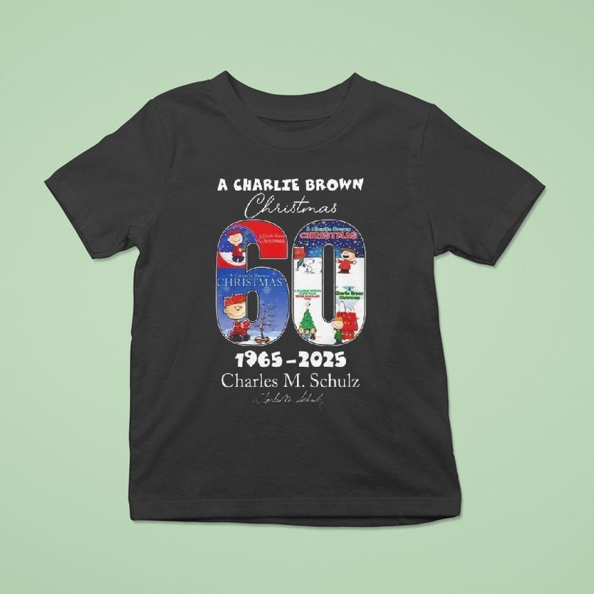 A Charlie Brown Christmas Years Charles M Schulz T Shirt A Charlie Brown Christmas Years Charles M Schulz T Shirt