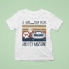 A Girl Her Dog And Her Mustang Vintage T Shirt