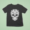 A Skull But It S Cats Kitty Skeleton Halloween Cat Skull T Shirt