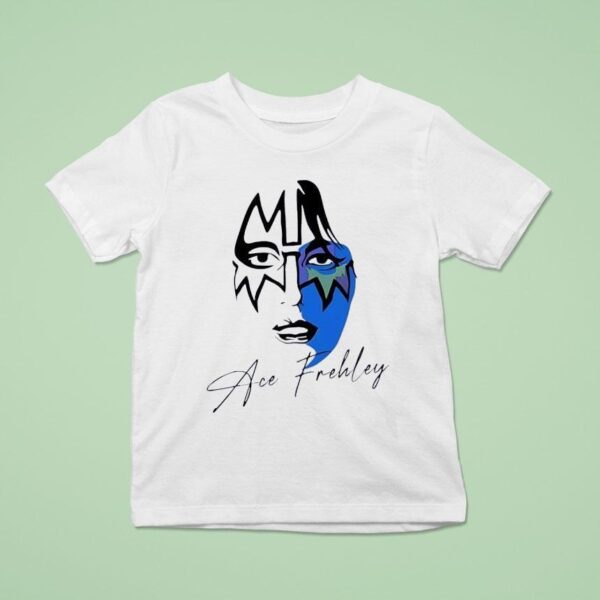 Ace Frehley Face Graphic T Shirt