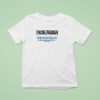 Acid Reign Obnoxiuous In Tour Date Schedule T Shirt
