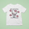 Acxdc Hello Kitty No Violence But Power Violence T Shirt