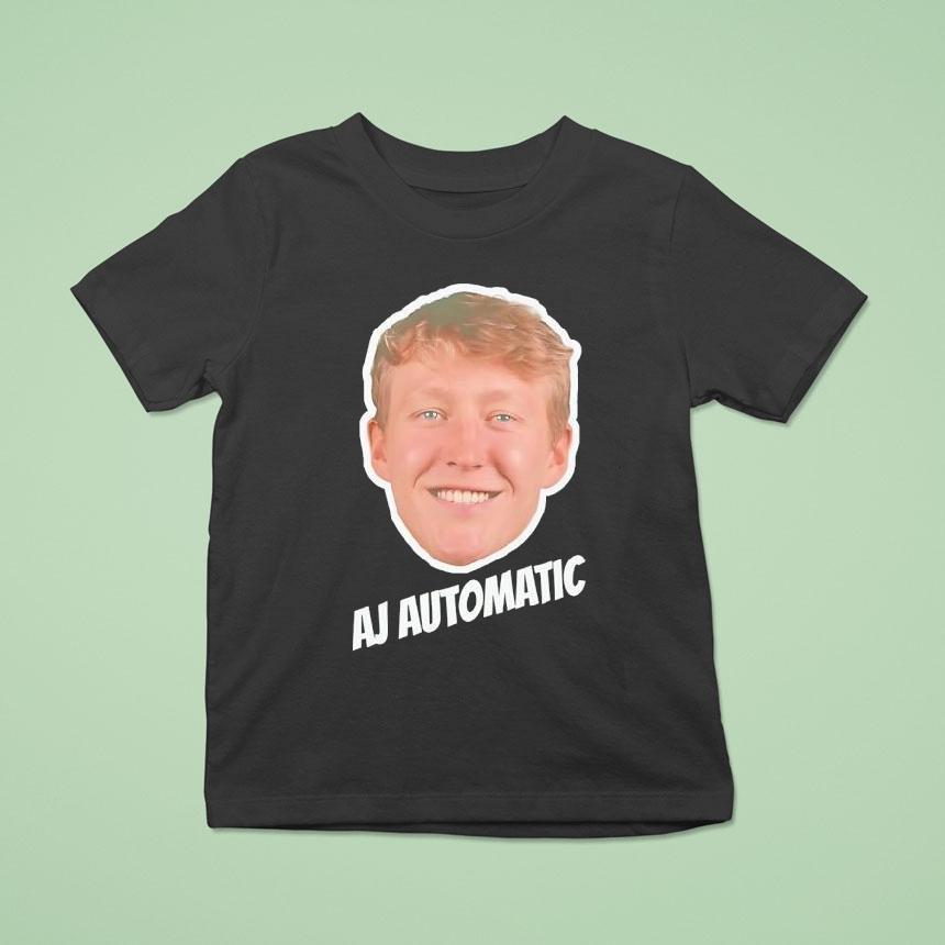 Aj Automatic Big Face T Shirt Aj Automatic Big Face T Shirt