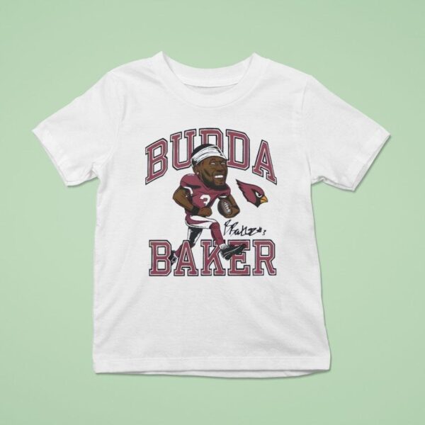 Arizona Cardinals Budda Baker Nfl Football Signature T Shirt