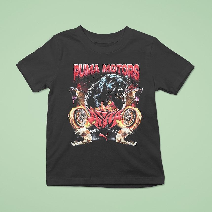 Asap Rocky X Puma Motors Panther T Shirt Asap Rocky X Puma Motors Panther T Shirt