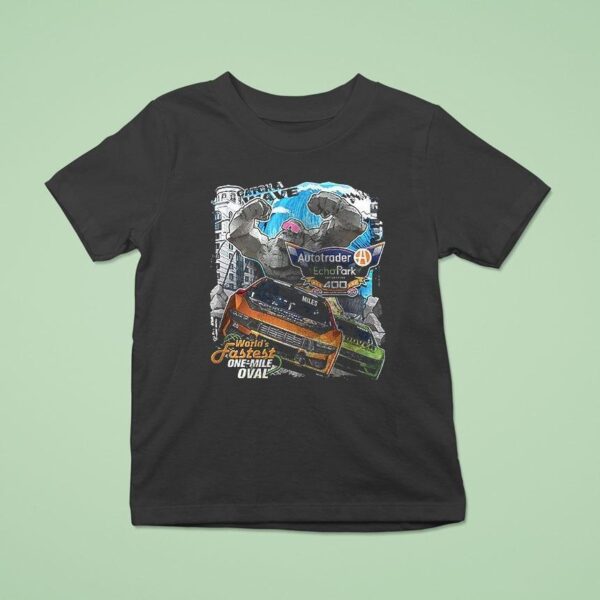 Autotrader Echopark Beach World S Fastest One Mile Oval T Shirt