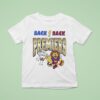 Back Back Detroit Lions On The Run T Shirt