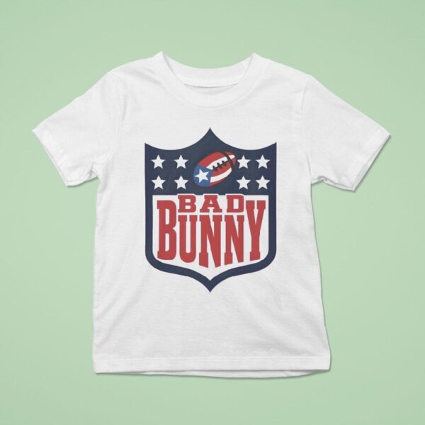 Bad Bunny Super Bowl Halftime Show Football T Shirt