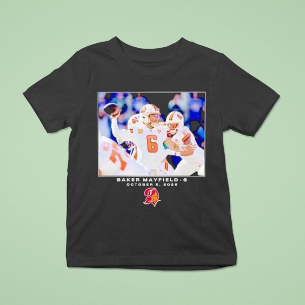 Baker Mayfield Tampa Bay Buccaneers Nfl Flash Features Week T Shirt