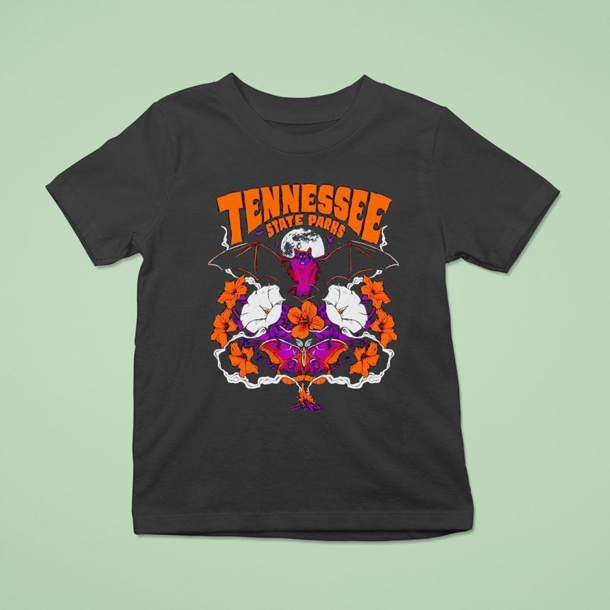 Bat Tennessee State Parks Halloween T Shirt Bat Tennessee State Parks Halloween T Shirt