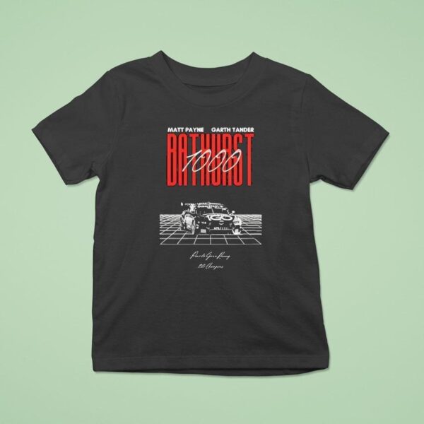 Bathurst Champions Matt Payne And Garth Tander Penrite Grove Racing T Shirt