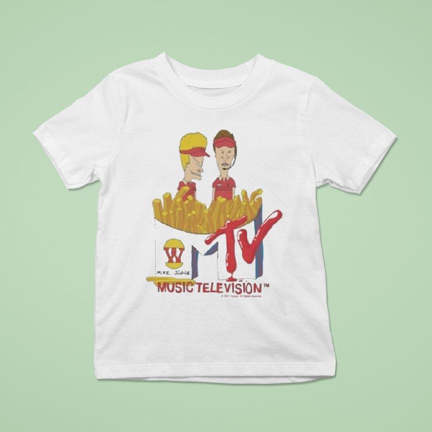 Beavis And Butt Head Mike Judge Music Television Burger World T Shirt Beavis And Butt Head Mike Judge Music Television Burger World T Shirt
