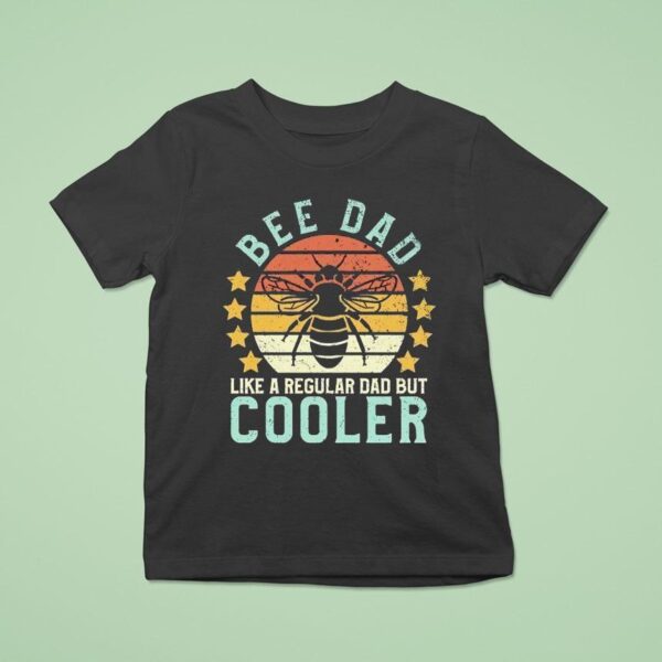 Bee Dad Like A Regular Dad But Cooler Vintage T Shirt