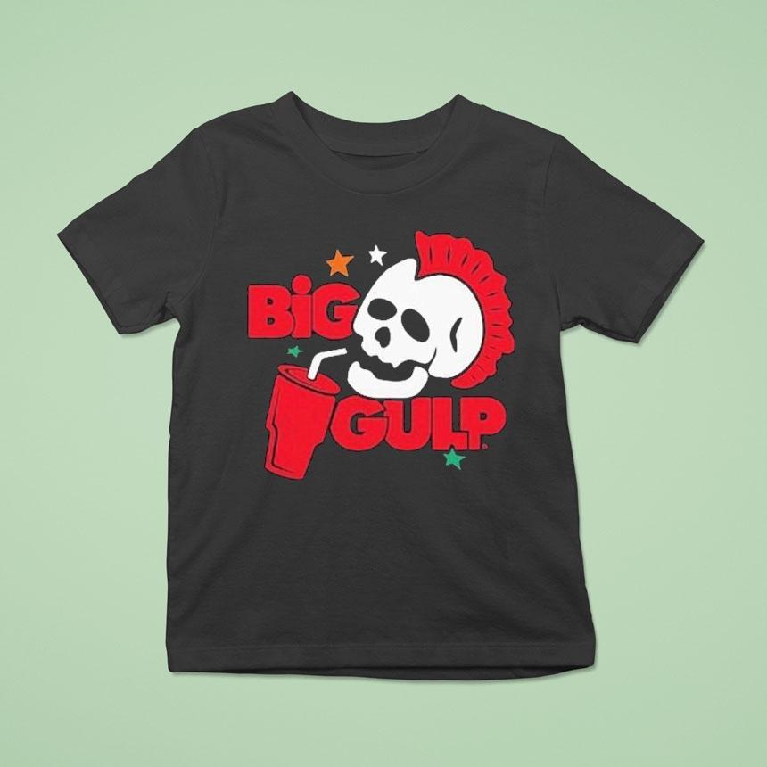 Big Gulp Mohawk Skull T Shirt Big Gulp Mohawk Skull T Shirt