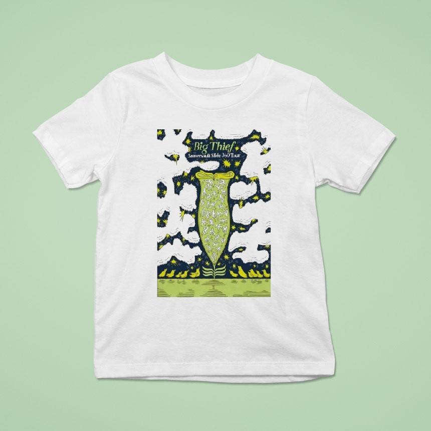 Big Thief Somersault Slide Tour T Shirt Big Thief Somersault Slide Tour T Shirt