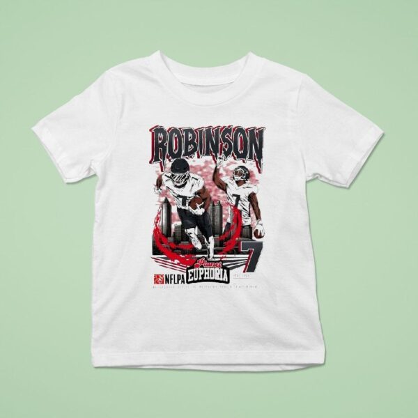 Bijan Robinson Planet Euphoria Nflpa T Shirt