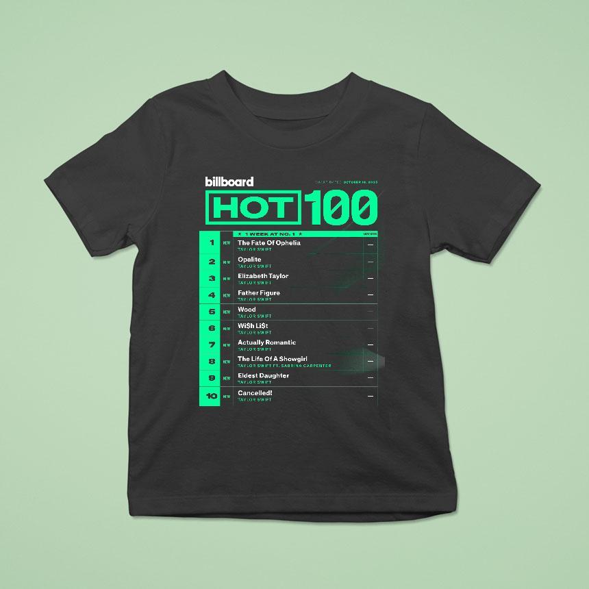 Billboard Hot Chart Thar Berah Taylor Swif T Shirt Billboard Hot Chart Thar Berah Taylor Swif T Shirt