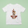 Black Woman And Books Stack T Shirt