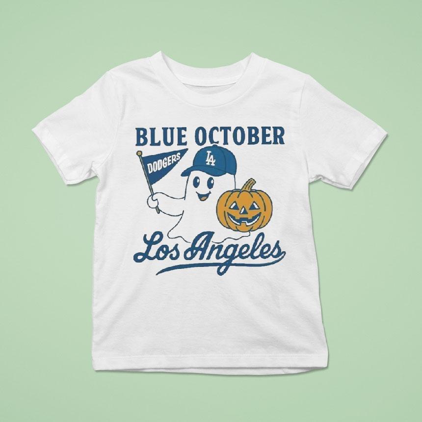 Blue October Ghost Dodgers T Shirt Blue October Ghost Dodgers T Shirt