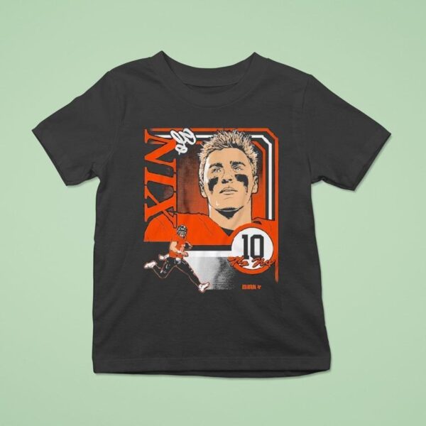 Bo Nix Collage Frame T Shirt