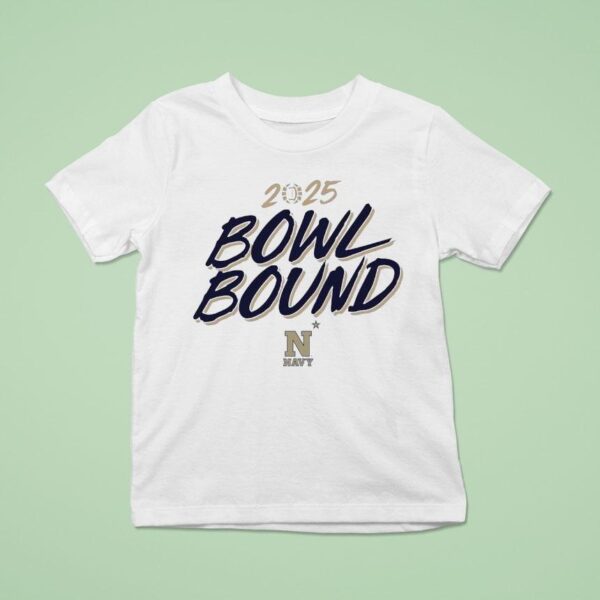 Bowl Bound Navy Midshipmen Football T Shirt