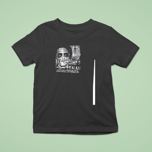 Bruno Mars Live In Vegas Las Vegas Blvd S Park Mgm Las Vegas Nv T Shirt