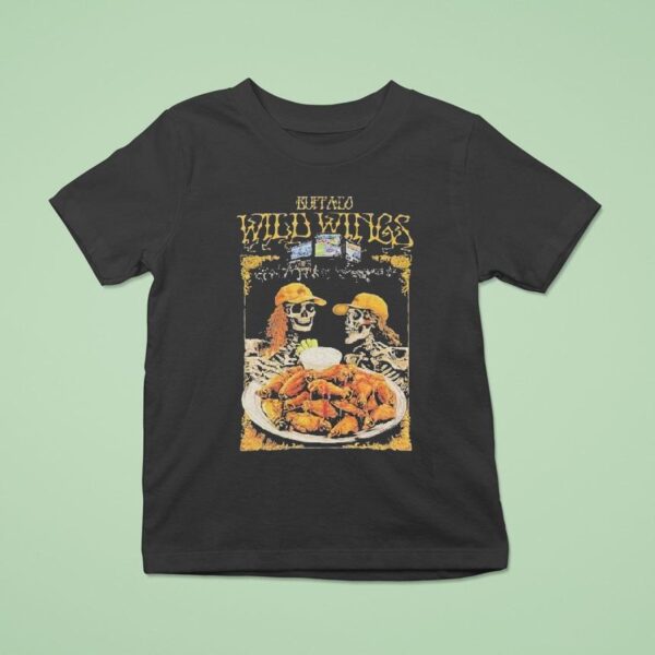 Buffalo Wild Wings Grateful Dead Lot Skeleton T Shirt